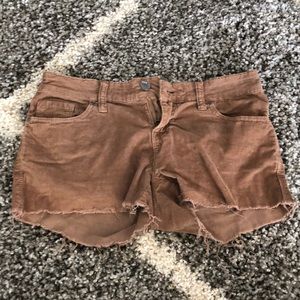 Corduroy shorts!